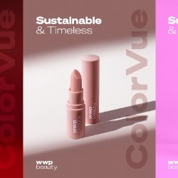 
                                                                
                                                            
                                                            WWP Beauty’s ColorVue Lipstick proves sustainability can be sexy, timeless and playful